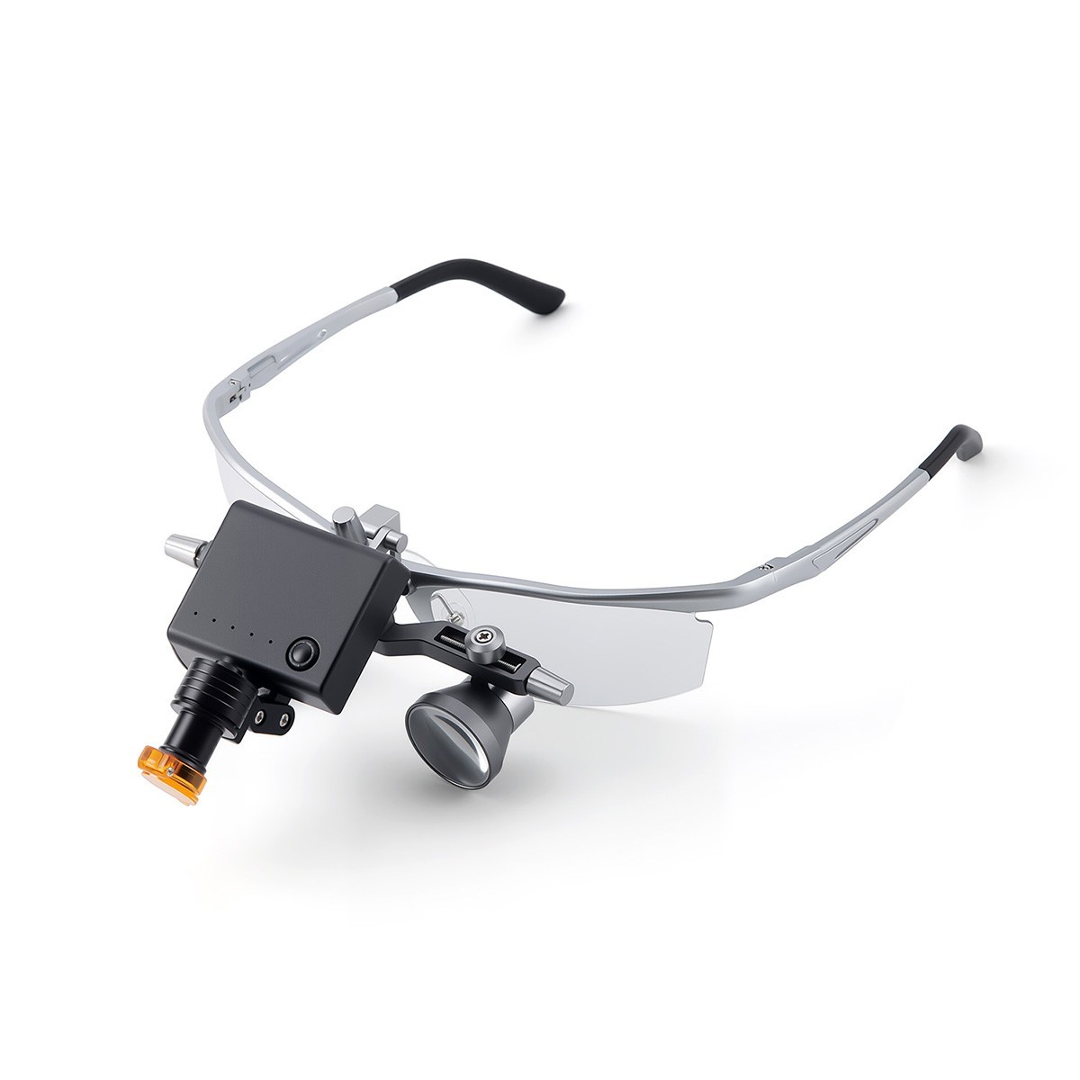 Dental Surgical Medical 3.5X Ergo Binocular Loupes Pupillary +5W LED Head Light