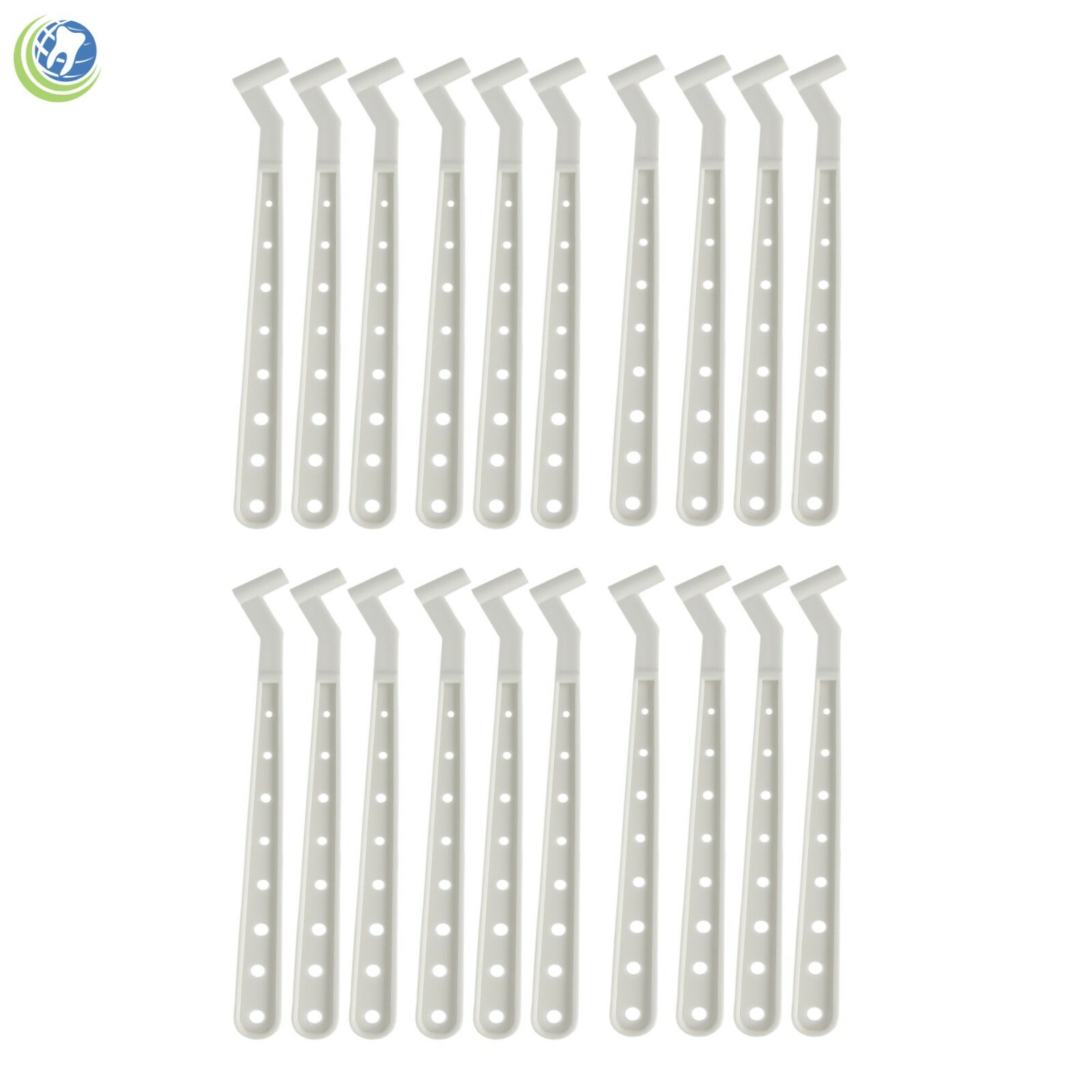 20X Dental Brush Applicator Tips Handle Composites Bondings Pit Fissure Varnish