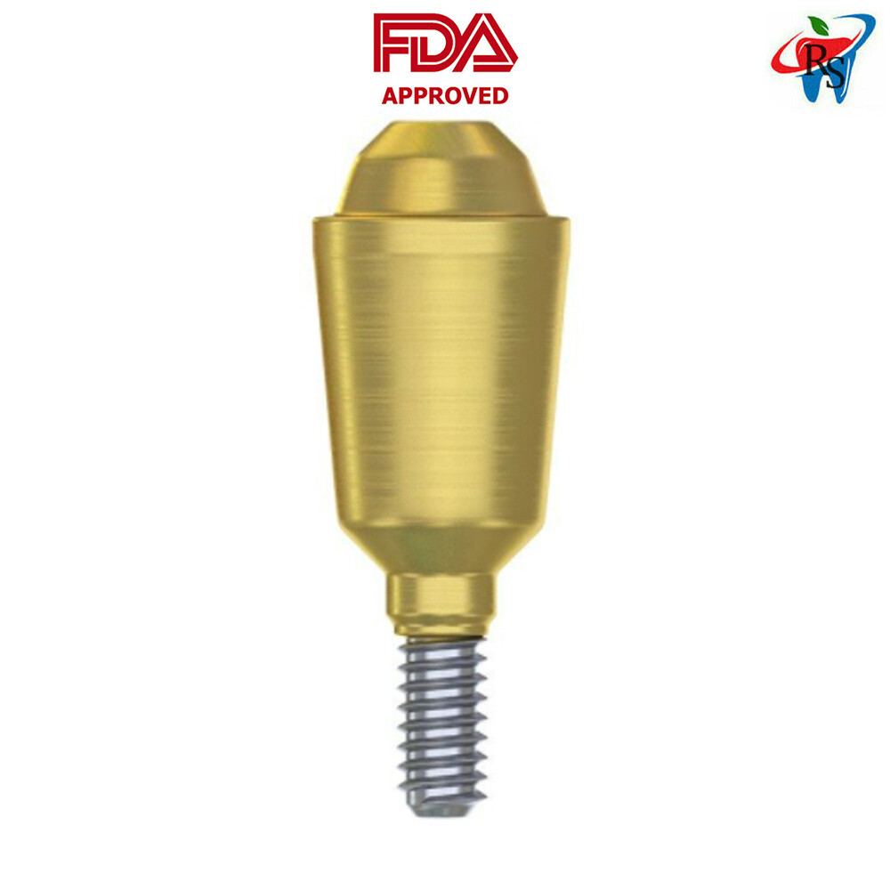 10pcs Straight Multi-Unit 1.6 Standard Int Hex 2.42mm Connection Dental Titanium