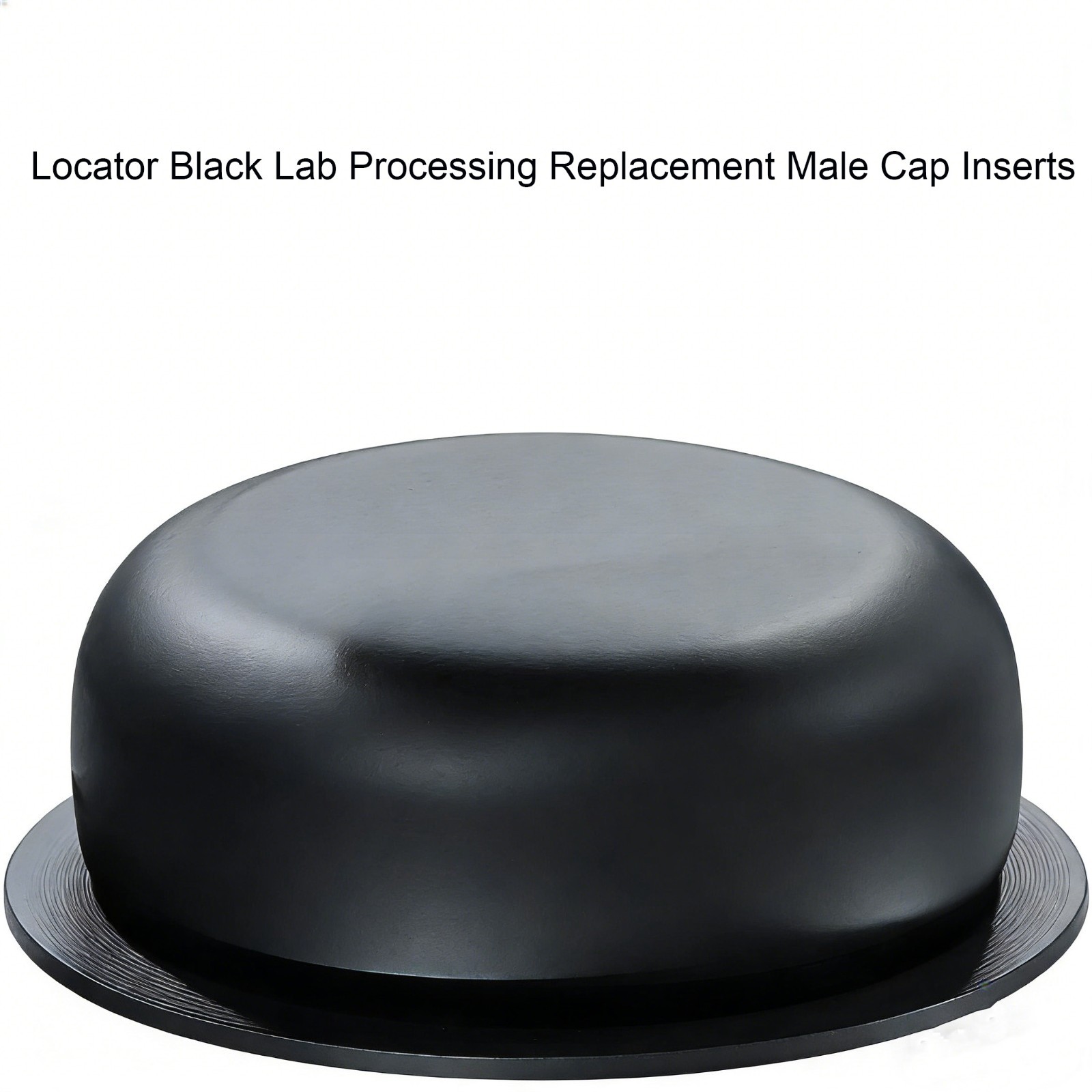 4Pcs fits Zest Locator Processing Retention Replacement Inserts Caps Black lab