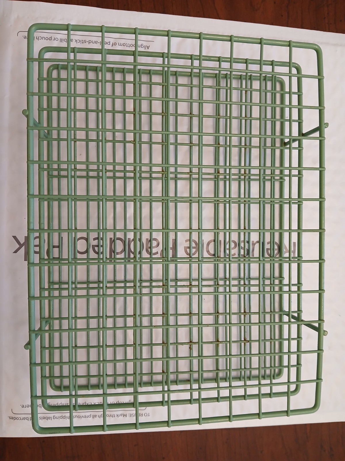 108 Place Test Tube Rack for 16 mm Tubes, Durable Wire Frame New GREEN LOT OF 5