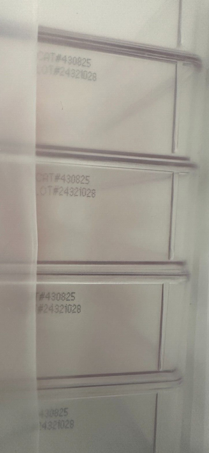 Corning REF #430825 Culture 150cm2 Flask (20) 4 Bags of (5) Vent Cap Treated