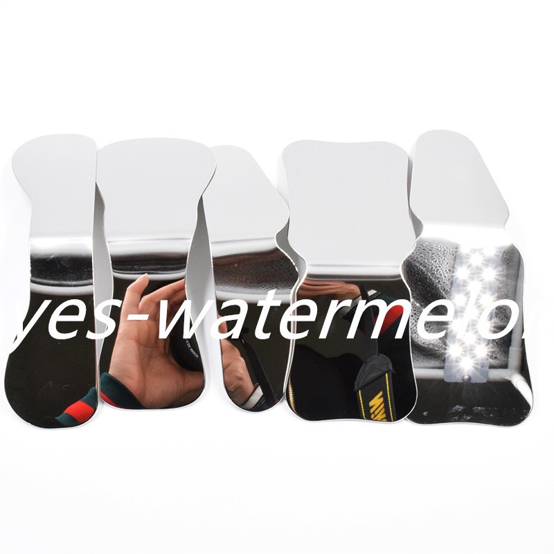 1 Set 5 Pcs Dental Oral Stainless Steel Single Photographic Mirror Reflector Kit