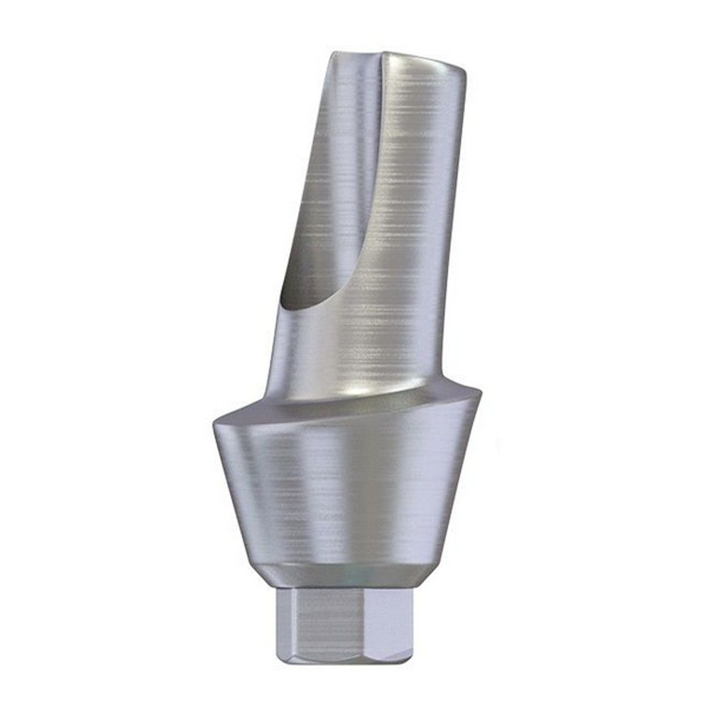 5x Dental Impl ant Anatomic Angulated 15° Abut ment Internal Hex 2.42mm Screw