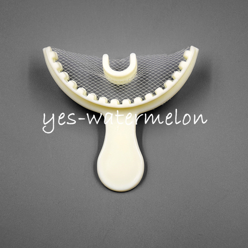 Anterior Bite Registration Tray Dental Disposable Triple Trays 50 Pcs/Pack