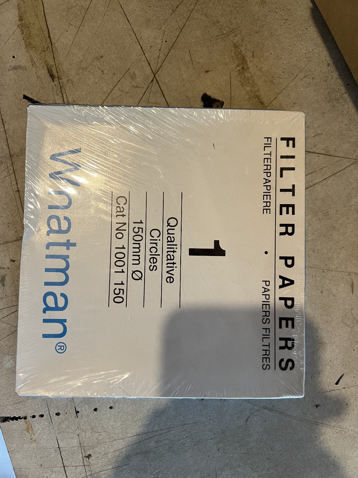 filter paper, #1, 150 mm