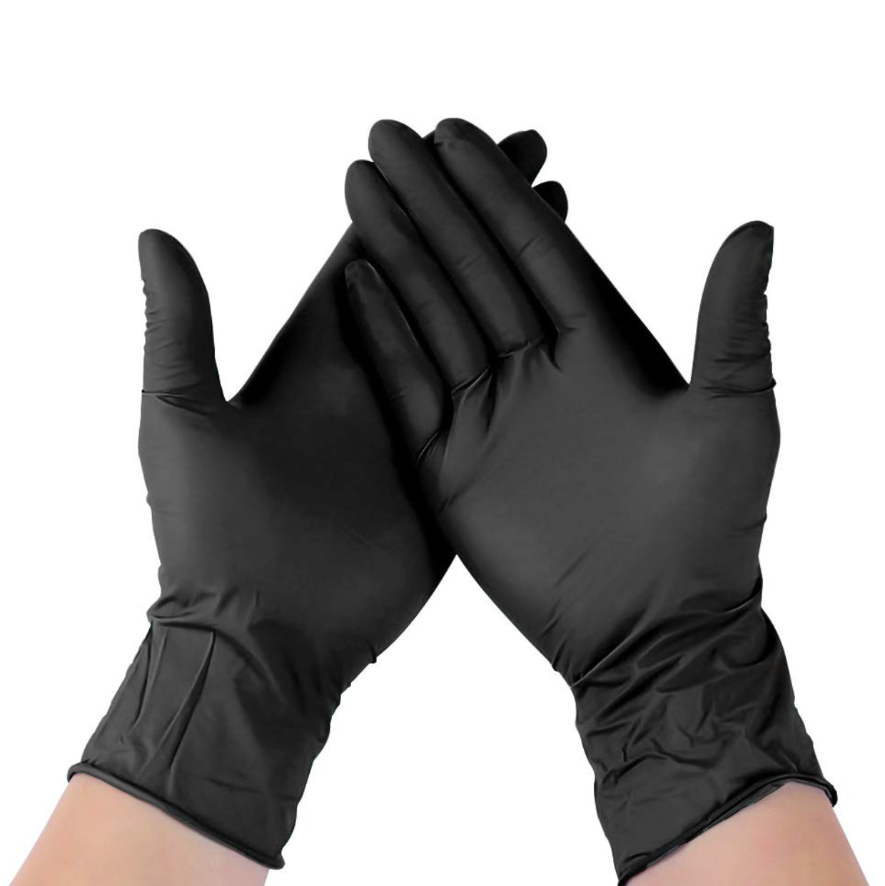 Pulse Ultra Black Powder-Free Nitrile Exam Gloves, Size Medium – Case of 2,000