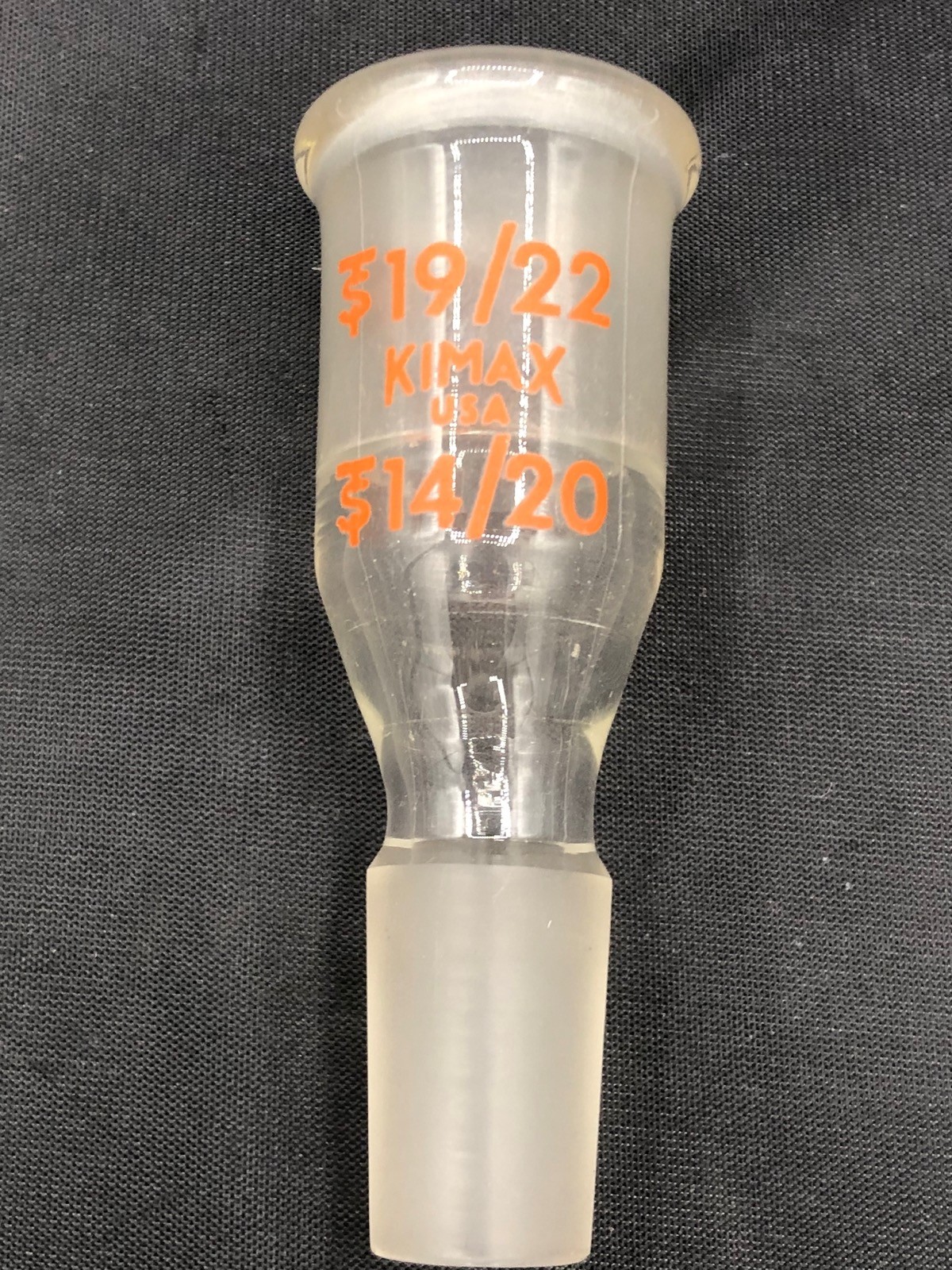 KIMAX 19/22 Outer 14/20 Inner Enlarging Connector Adapter 274750-0253 (1/cs)