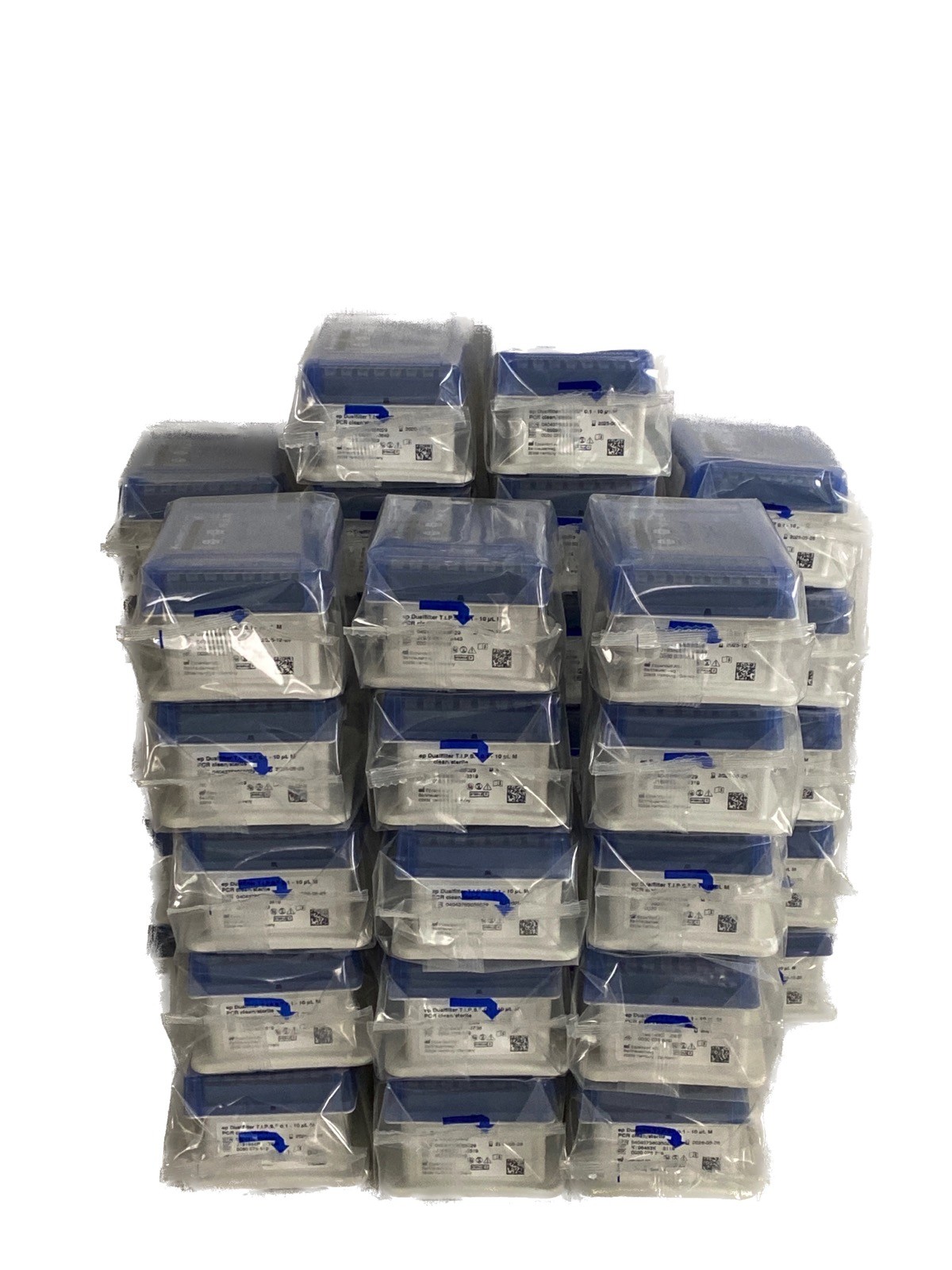 (3552) EPPENDORF ep Dualfilter T.I.P.S. 10uL M PCR Pipet Tips 37×96 0030078519