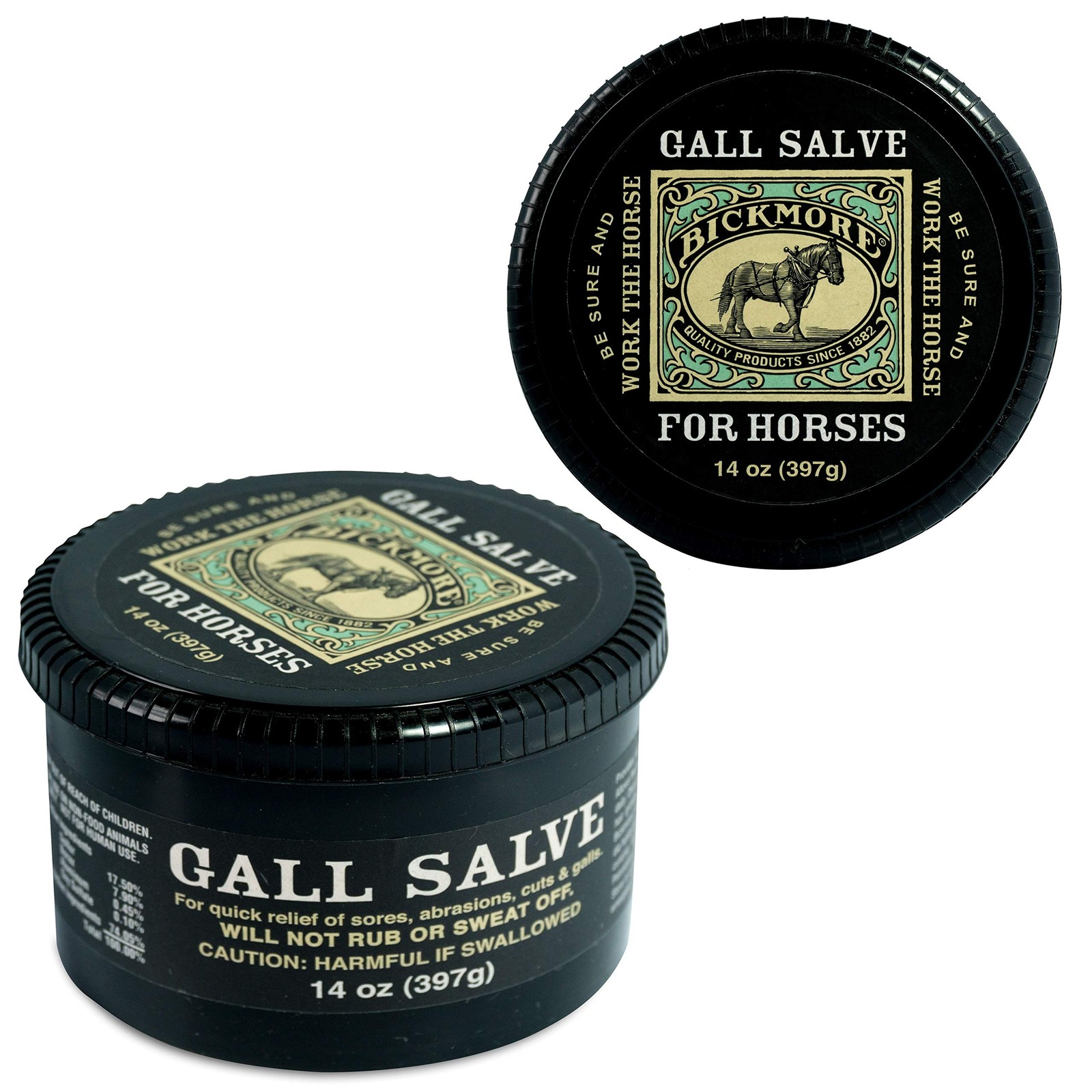 Bickmore Gall Salve Wound Cream For Horses 14oz – Quick Equine Relief