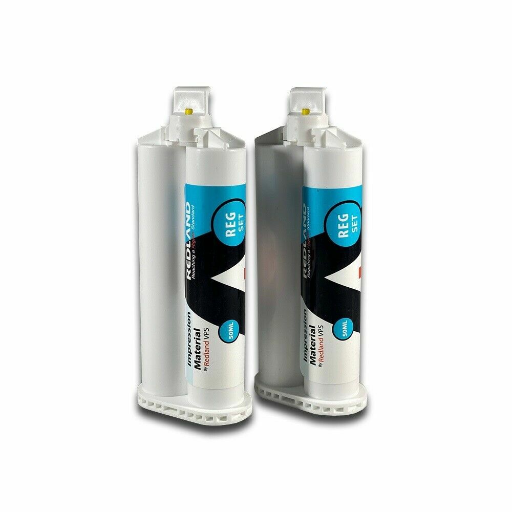 REDLAND Impression Material VPS Light Body Regular Set 4 x 50ml + 8 Tips