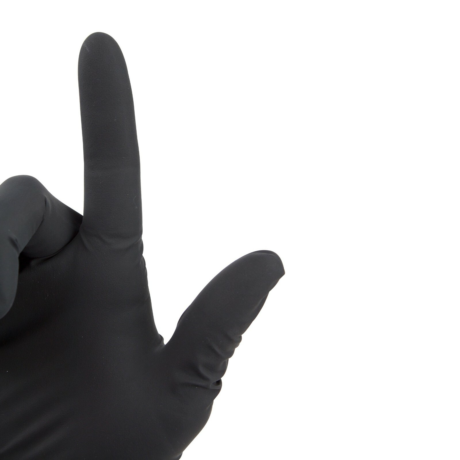 10 Pair = 20 Premium Black Latex Exam Gloves, Medical Grade, Tattoos, 5-6 mil