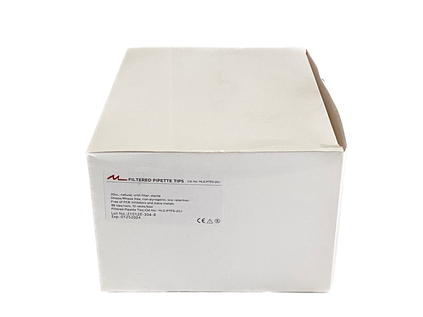 (960/Pk) MARATHON 20uL Low Retention Filter Pipet Tips PCR 10×96/Rk MLS-PTFS-20J