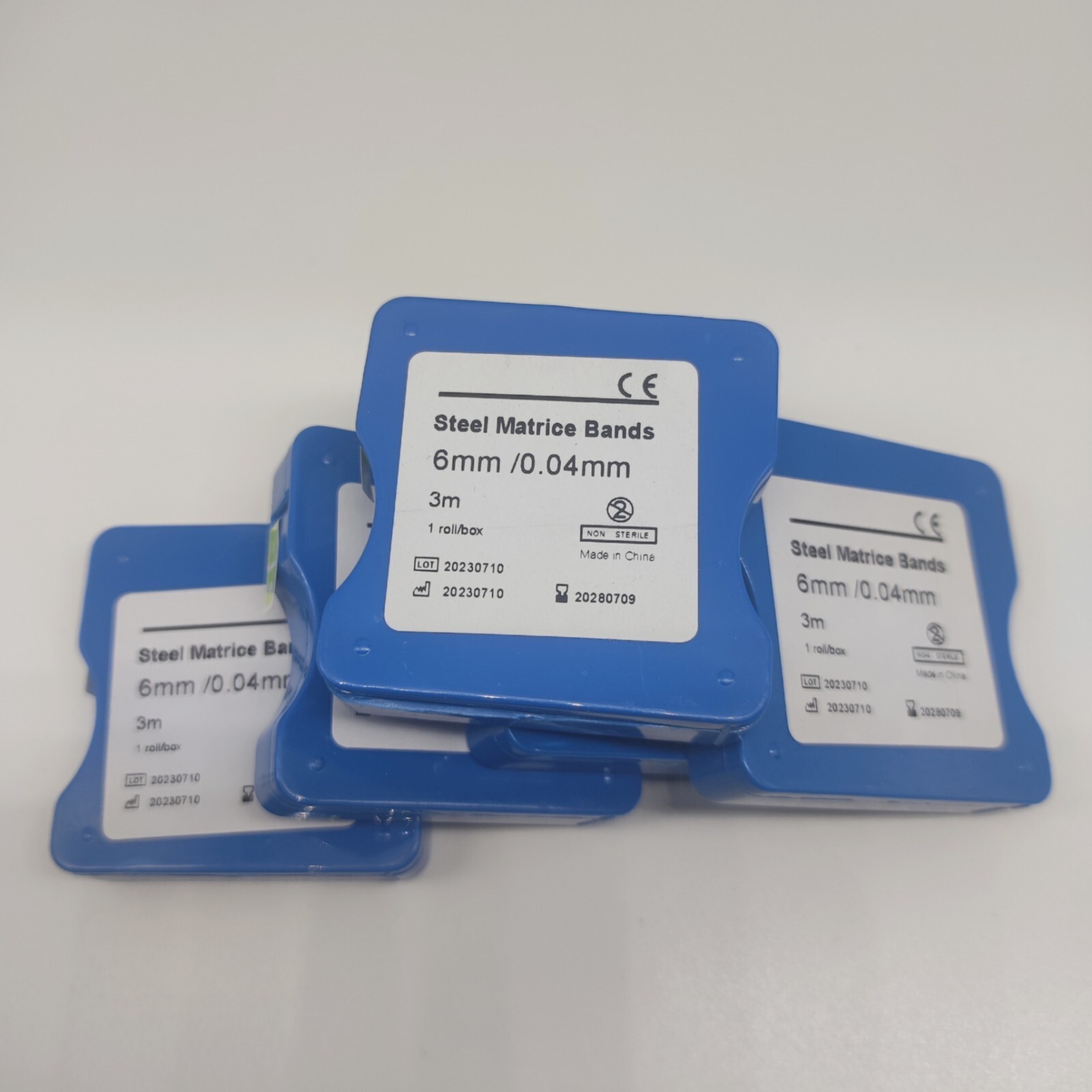 Dental Metal Matrix Bands Striproll Stainless Steel width 5/6/7mm 0.04mm