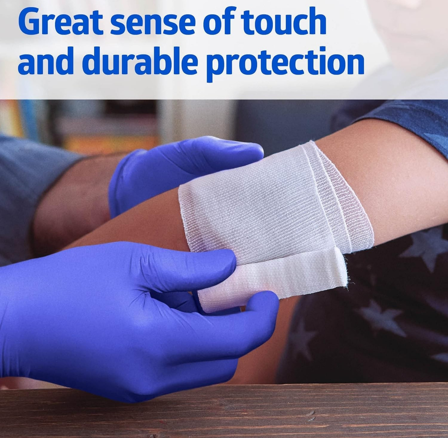 Medline SensiCare Silk Nitrile Exam Gloves – Powdered-Free – Small – 250 Count