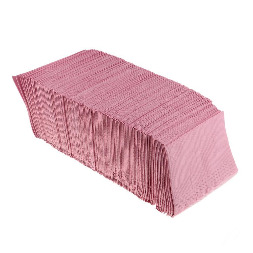 125 Pcs Dental Lab 4 Colors Disposable Medical Spa Towel Poly Tattoo Examination