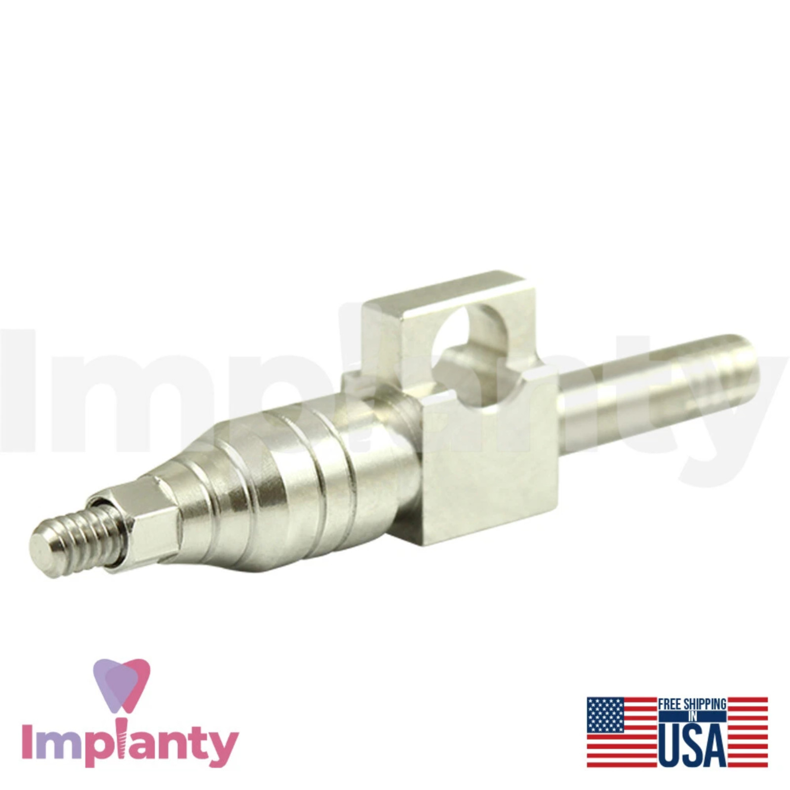 5x 0sstem TS Compatible Mini Platform 2.1mm Open Dental Transfer with Hex