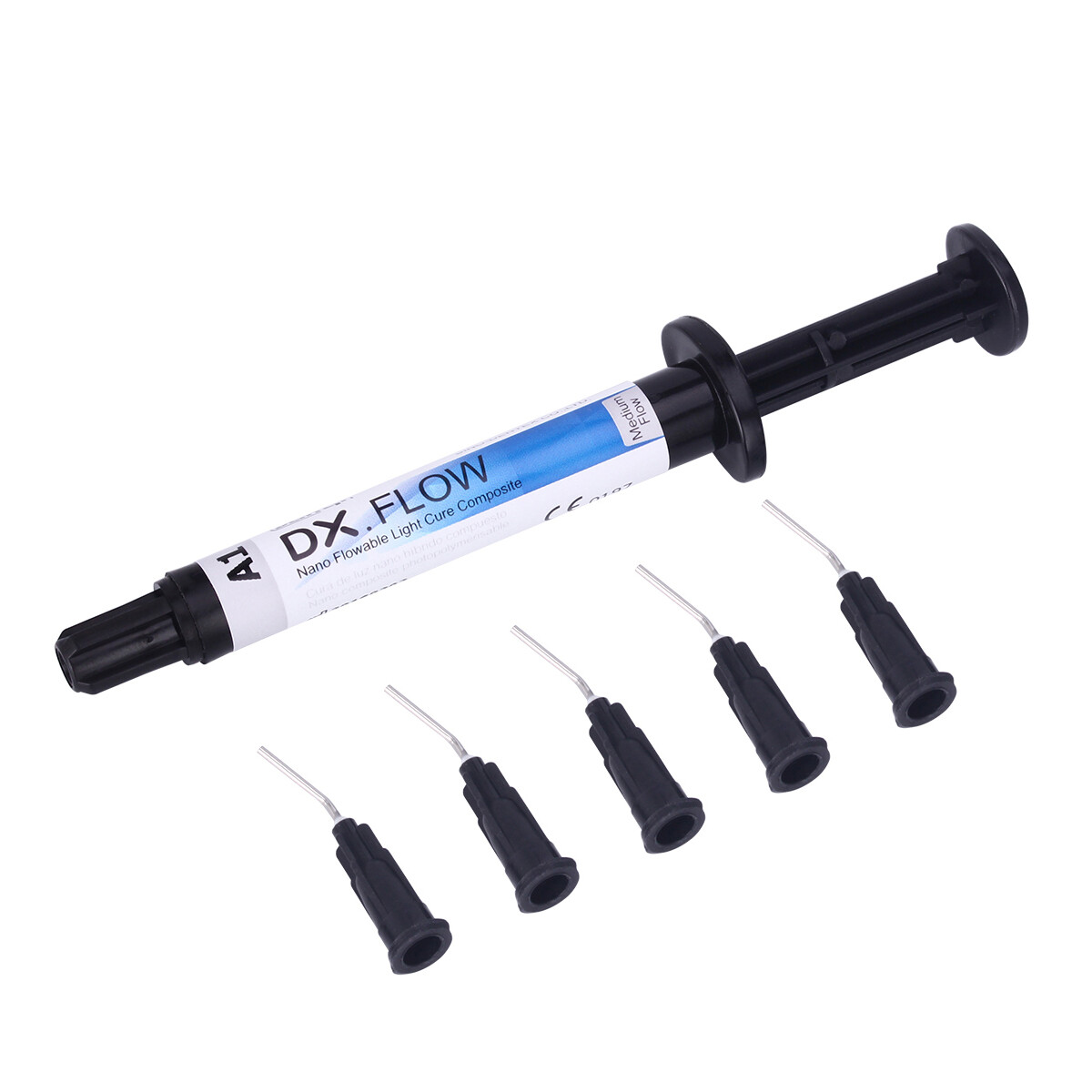 Dental Dentex A1 Medium Flow Flowable Light Cure Composite Resin Syringe