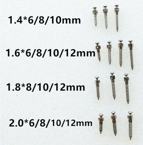 Dental Orthodontic Micro Implants Mini Screw Self-Drilling 1.4/1.6/1.8/2.0mm
