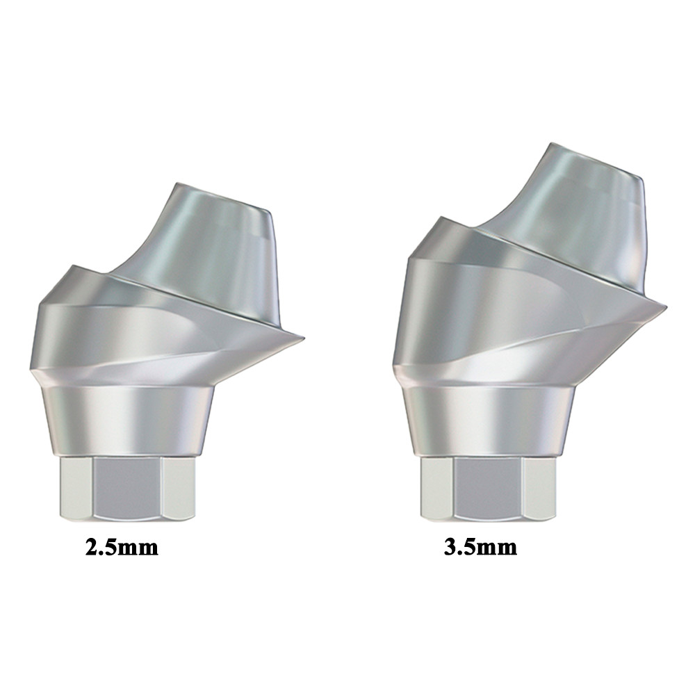 1x Dental Oss tem TS Compatible Multi Angulated Prosthetic 17° Regular 2.5mm