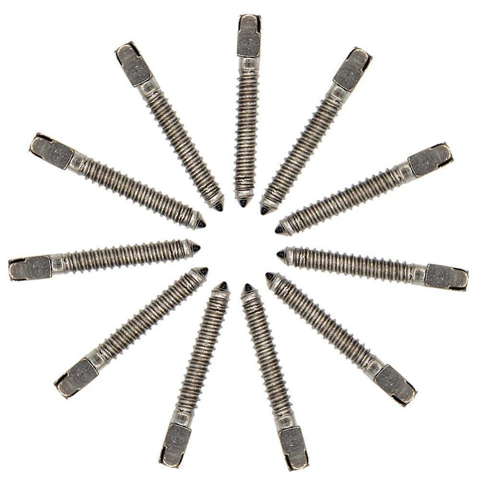 Dental Endo Screw Post Completed Silver/Gold Plated Conical Pins/Fiber Posts