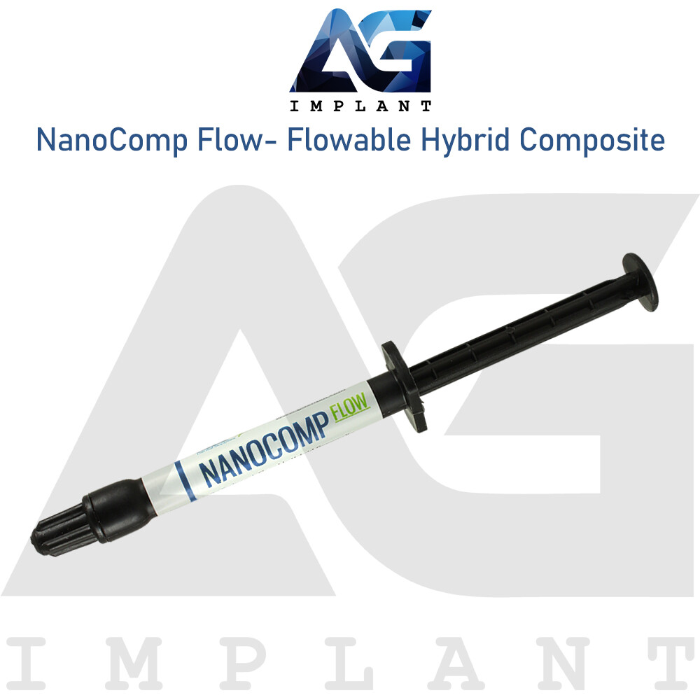 NanoComp Flowable Hybrid Comp0site Restoration 2g Light Cured Filling