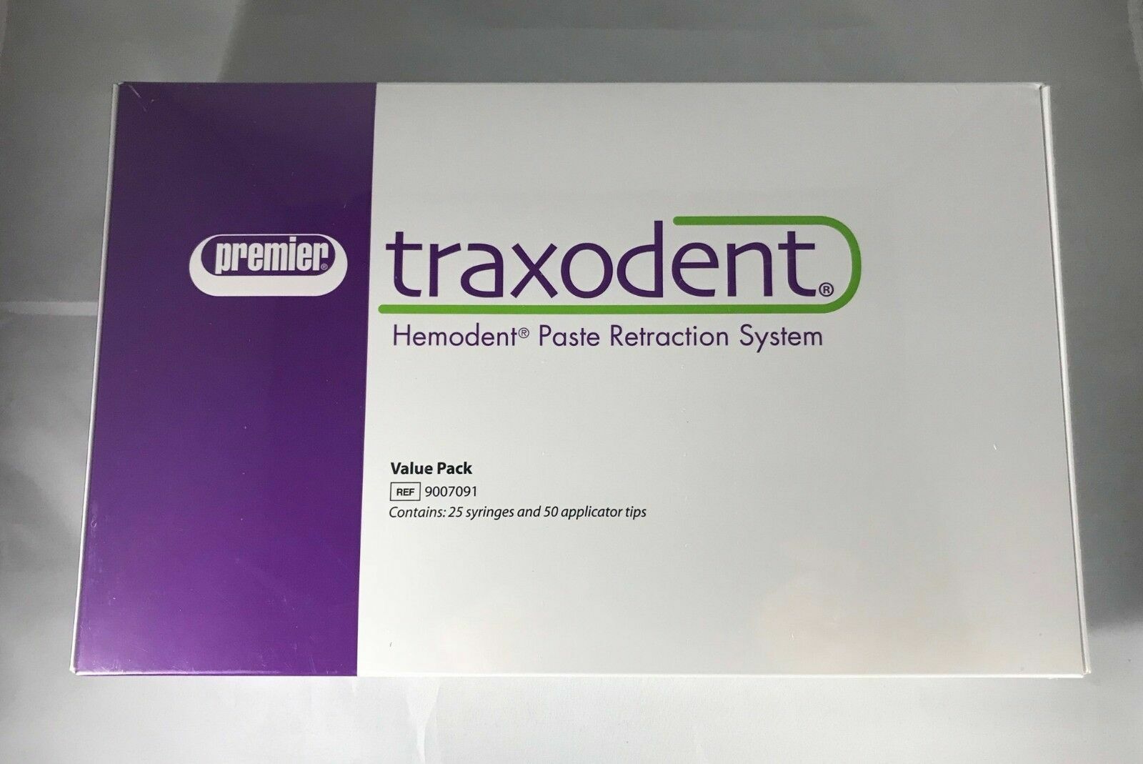 Premier Traxodent Hemodent Paste Retraction System Value 25/Pk FRESH 2026-06