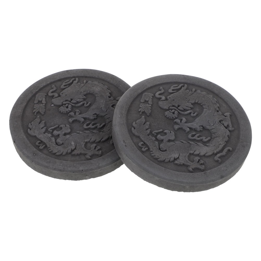 2 Pcs Rubbing Mold Traditional Chinese Mini Brick Art Education Supply