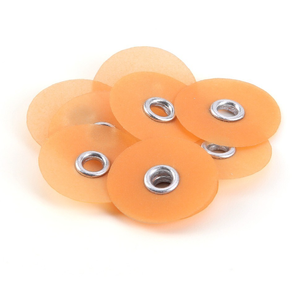 40 Pcs Dental SOFLEX Composite Finishing Polishing Discs + Mandrel 9.5mm/12.7mm