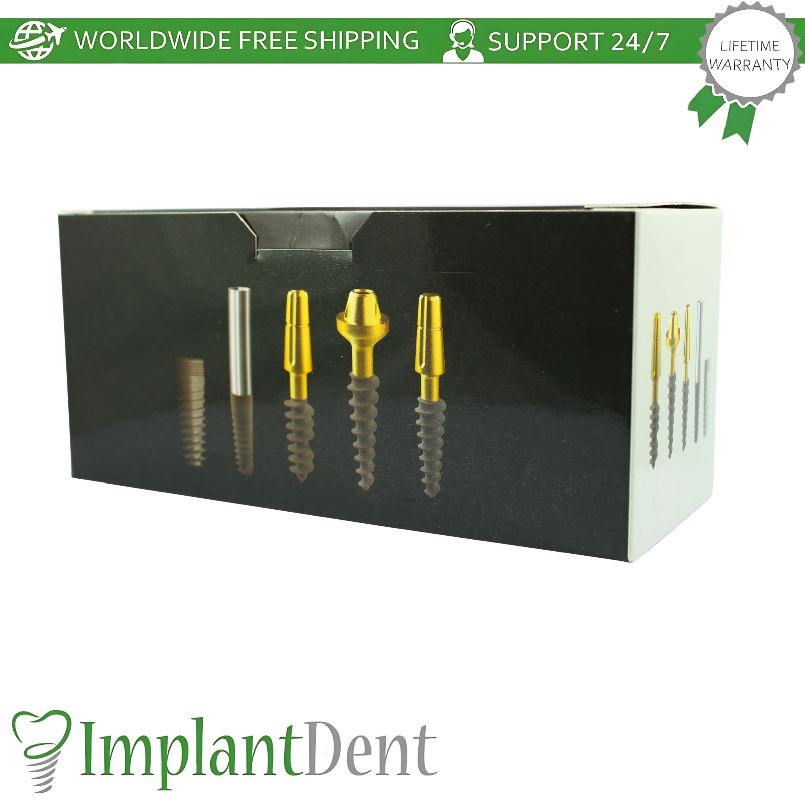 X10 Monoblock Compressive Dental Fixture SLA Surface Titanium Sterile Dentistry