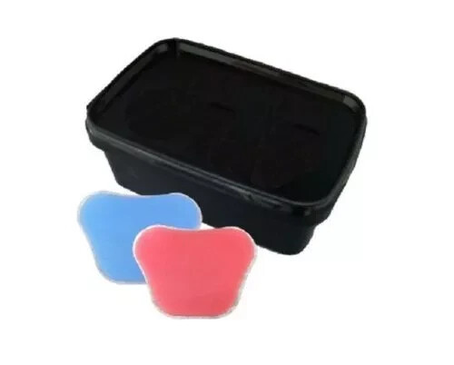 Dental Light Cure Custom Tray Material Blue 2mm 50 Pcs Box Lab