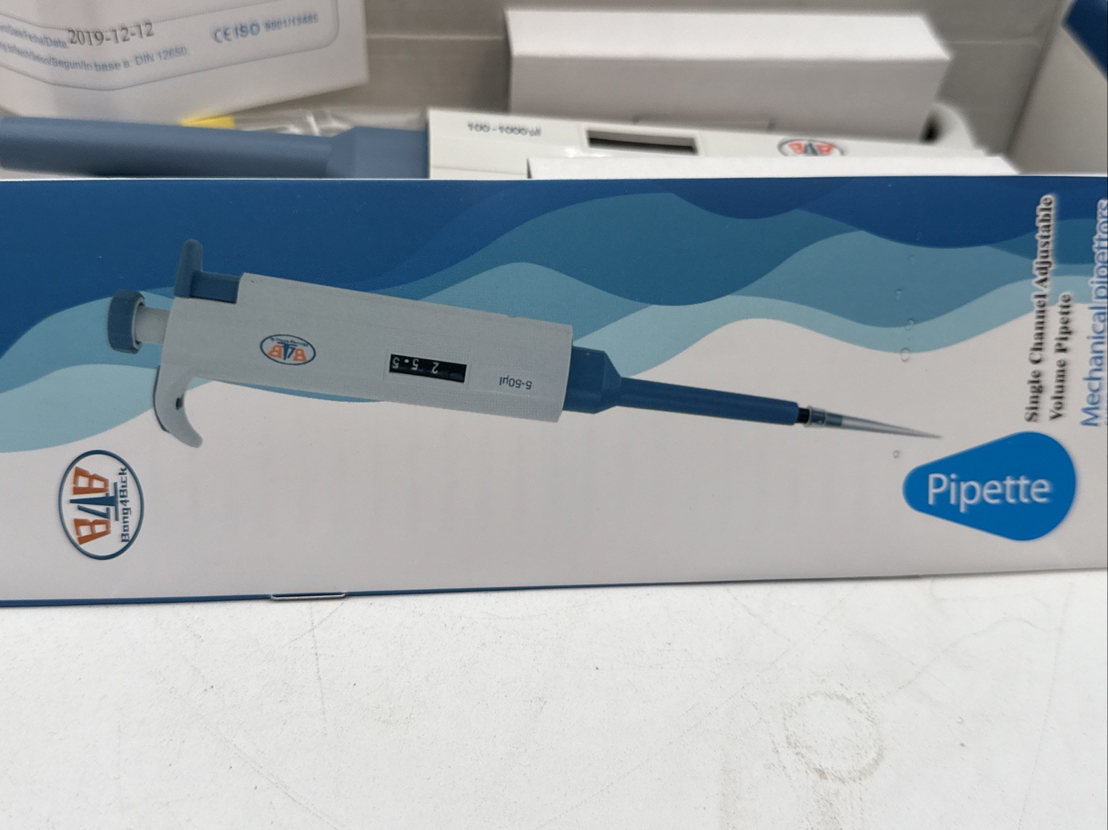 Adjustable Volume Pipette Single Channel Micropipette High Precision Pipette
