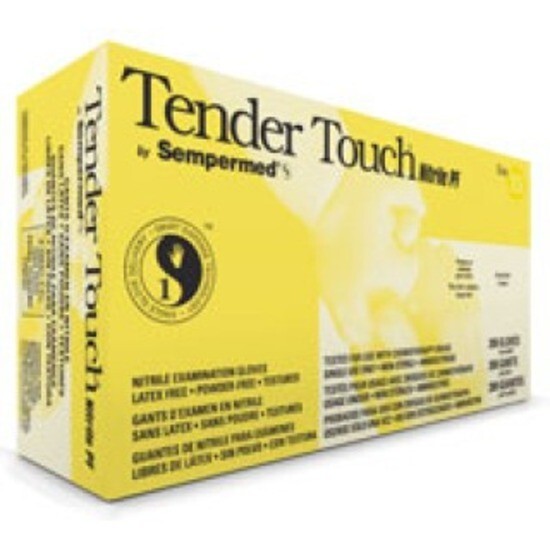 TenderTouch TTNF201, X-Small Nitrile Exam Gloves, Textured 200 Gloves/Box