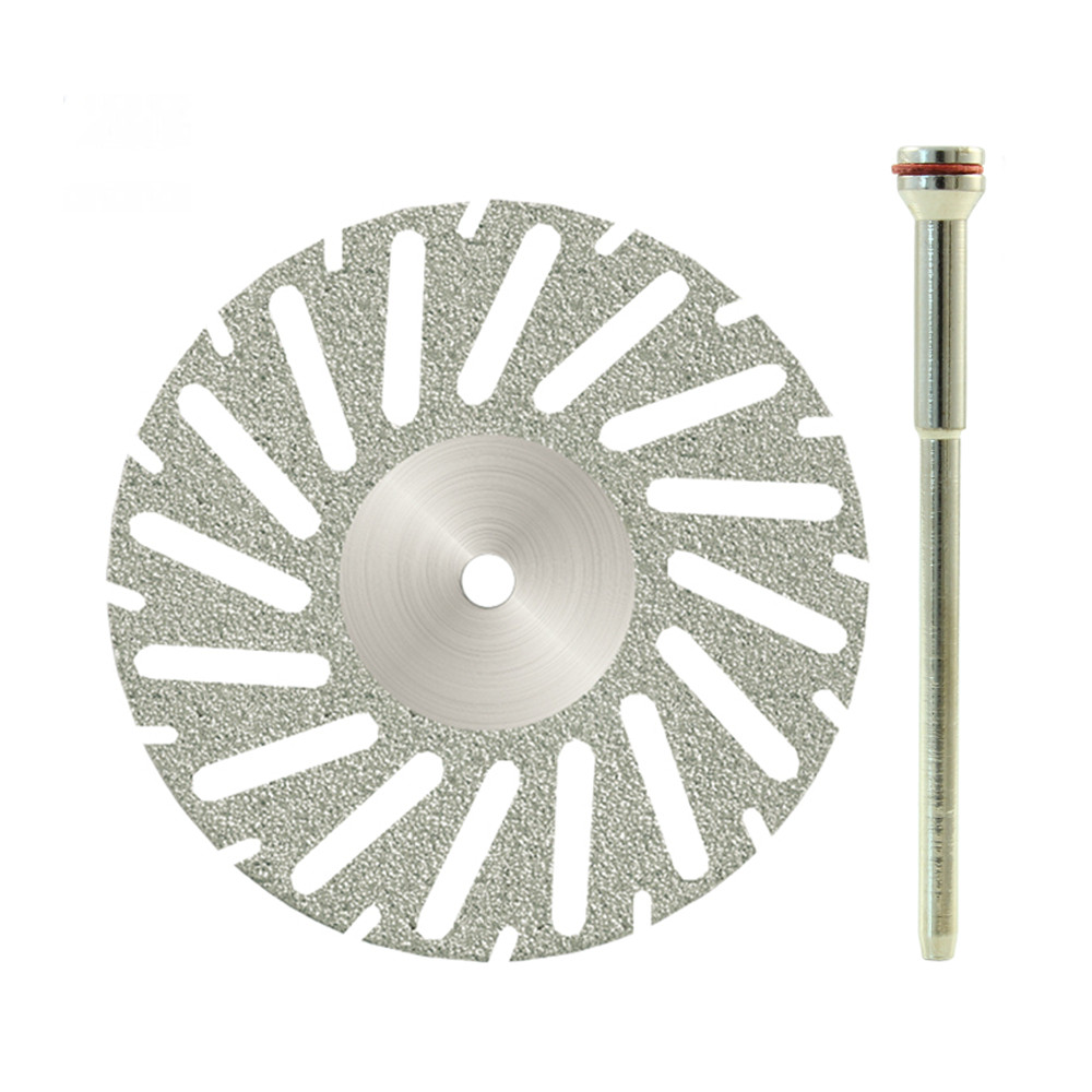 DSI Flexible Diamond Separator IPR Disk Ø22mm Double Sided Coarse Thick 0.29mm