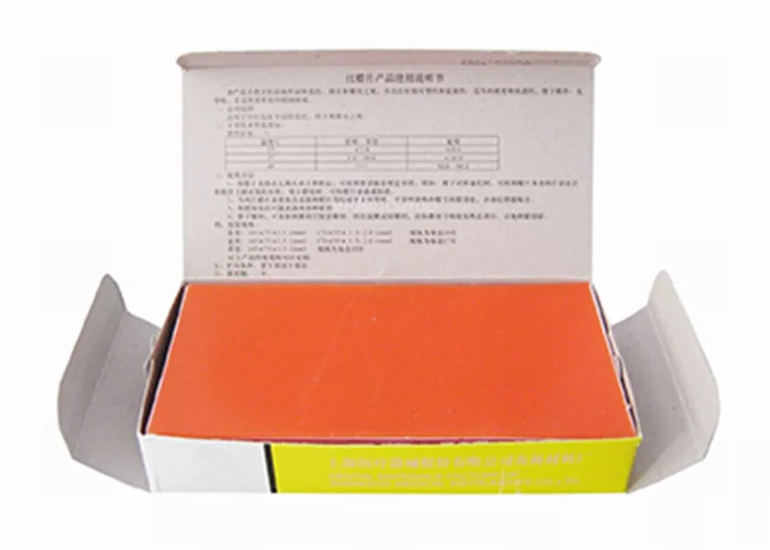 10 Box Dental Lab Utility Red Modeling Wax 20 Sheets 1.3mm Plate Supplies Tool