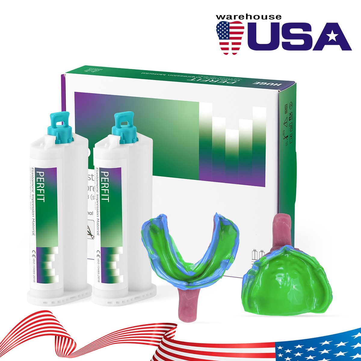 Dental Elastomeric Impression Material Cartridge / Alginate Impression Material