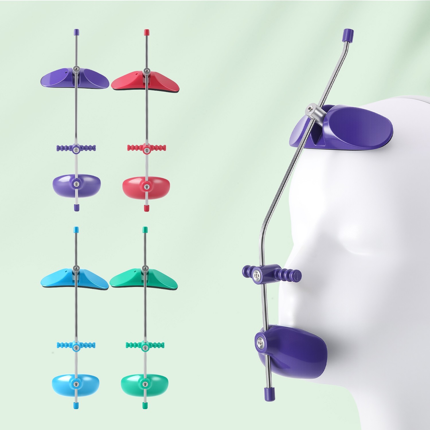 Dental Adjustable Orthodontic Forward Reverse Pull Headgear Face Facial Mascara