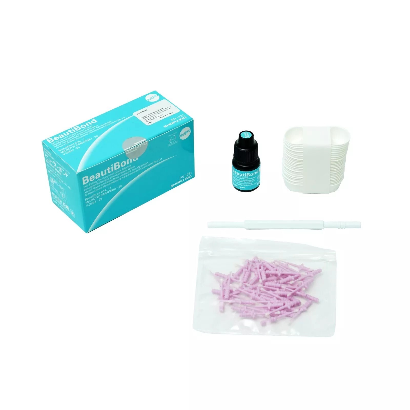 Shofu BeautiBond Self-Etching One Component Dental Resin Adhesive 6ml.