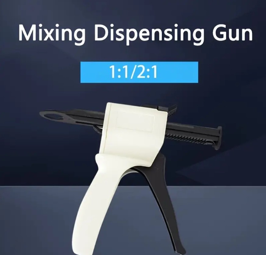 2Boxes Ratio Dental Impression Mixing Dispenser Dispensing Caulking Gun 1:1/2:1