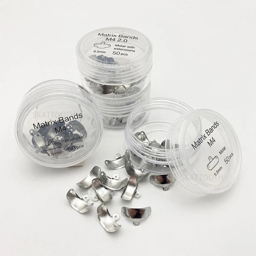 Dental Matrix Bands Ring Sectional Matrice Clamp Fit Garrison Palodent V3 System