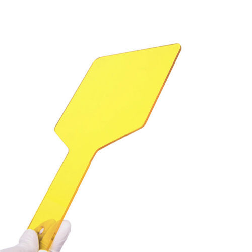 10x Dental Acrylic Protective Curing Shield Hand-Held Visible Light Plate Board