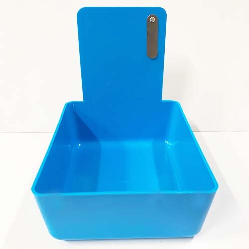 Sky Blue Dental Lab Pan Stainless Steel Clip 12pk 7″ x 5¾» x 2½» Made in the USA