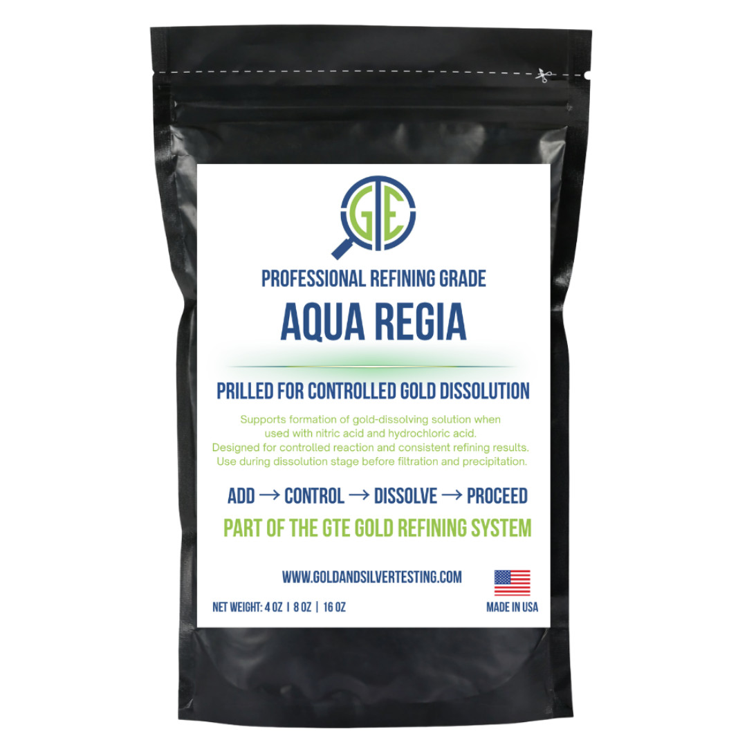 1lb Aqua Regia Gold Refining Chemical GTE Gold Dissolving Compound Scrap Recover