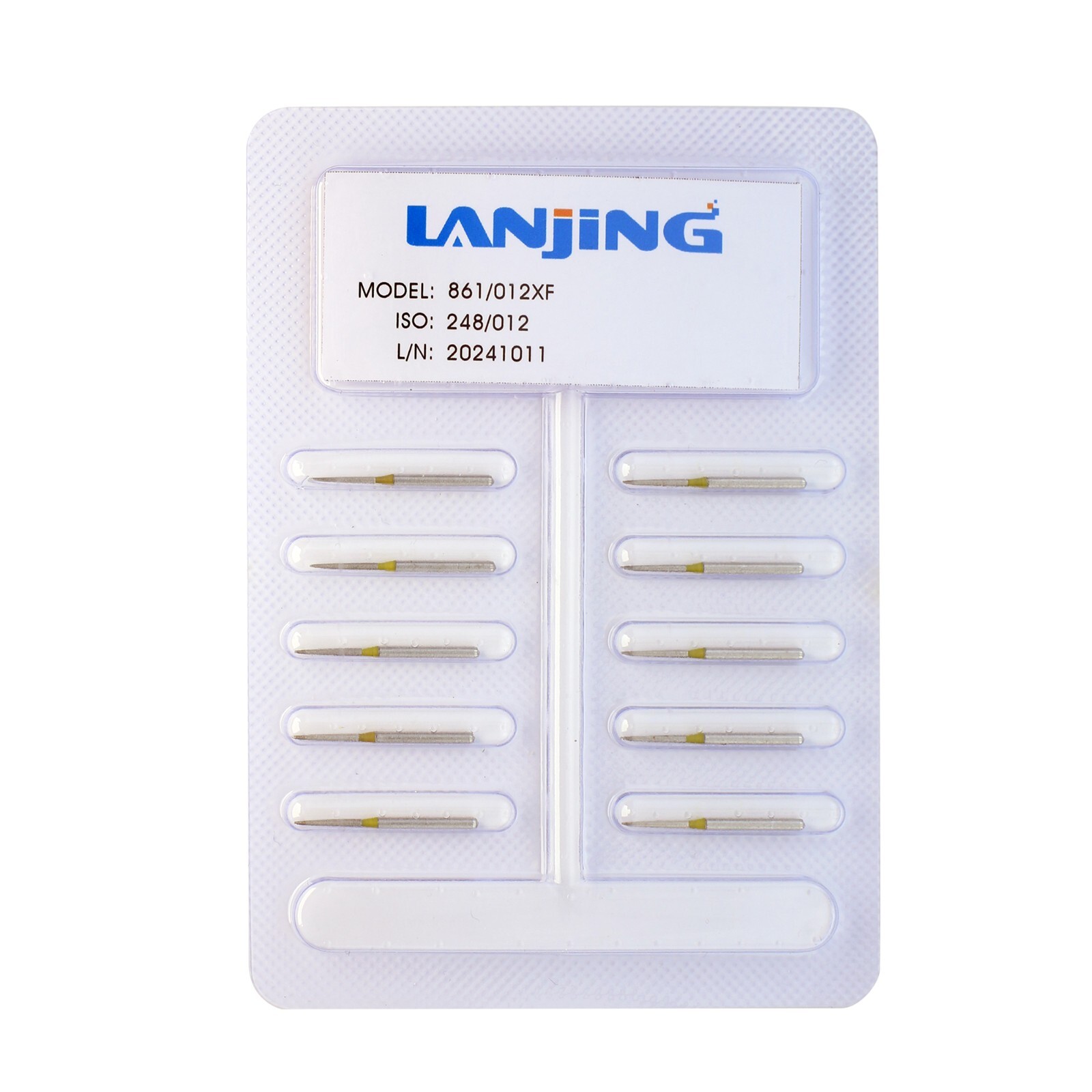 Dental Diamond Burs FG Flame Shape Extra Fine Coarse High Speed Friction Grip