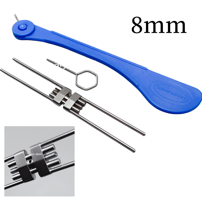 Dental Orthodontic Expansion Screw Palatal Expander 8/9/10/11/13mm Brackets Set