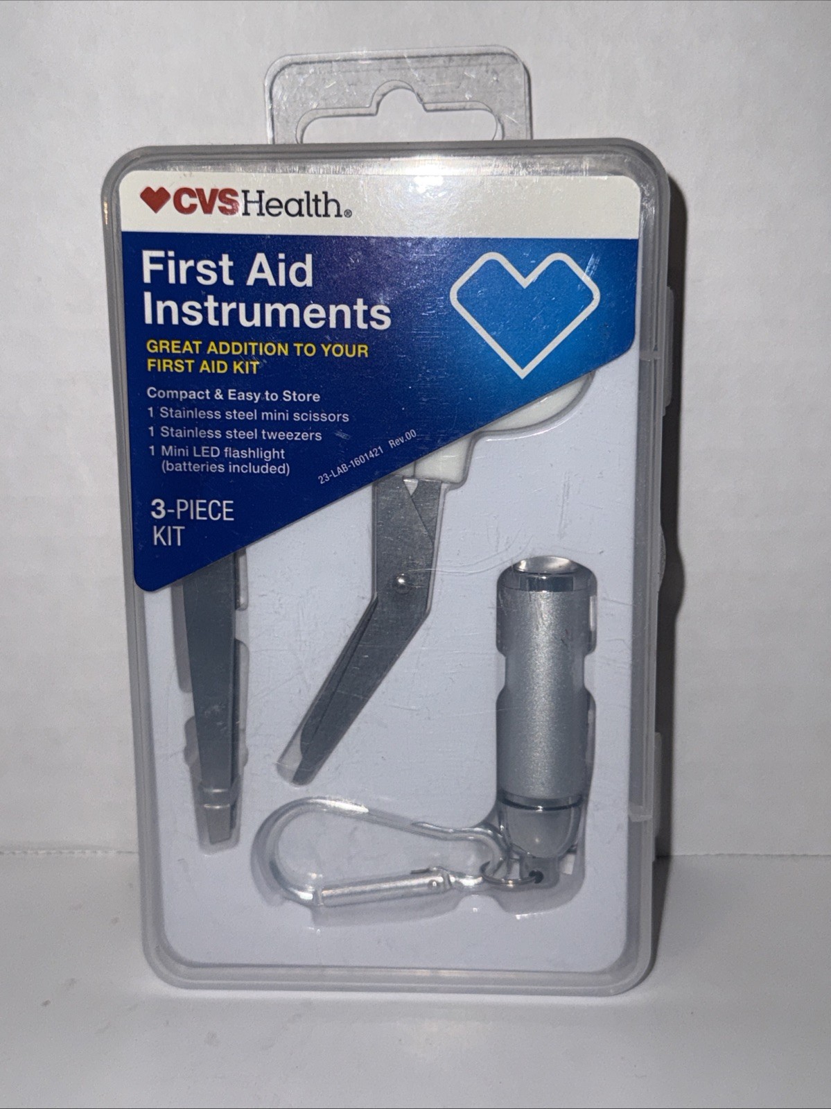 New!! CVS Health First Aid Instruments 3-PICE KIT