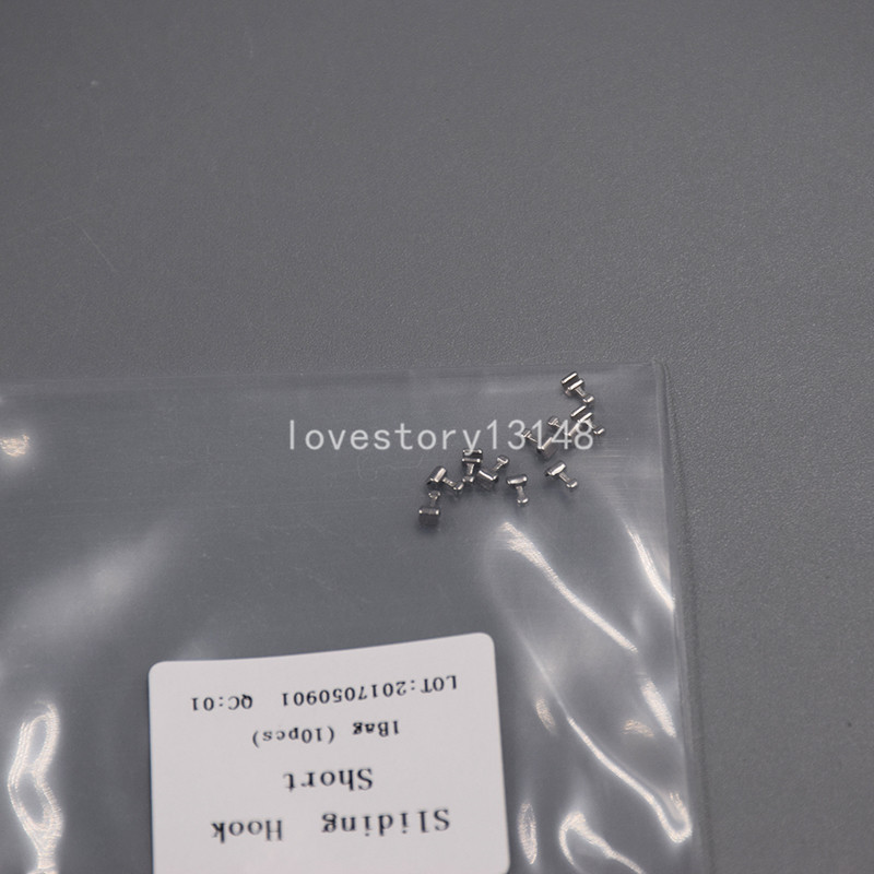 1 Pack 10 Pcs Dental Orthodontic Materials Crimpable Hook Short Type
