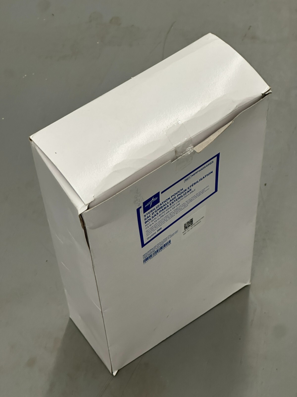 MEDLINE TAIWAIN 200 MPP100545GS AUTOCLAVE STERILIZATION SELF SEAL POUCH 7.5″X13″
