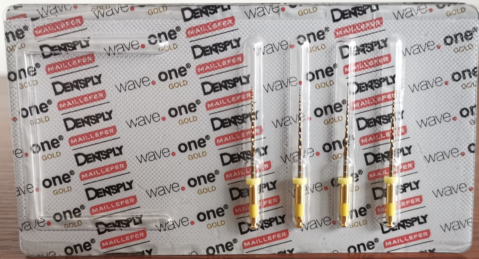 Waveone Gold DENTAL Small Yellow 25mm ENDODONTIC RECIPROCATING File Dentsply 4Pk
