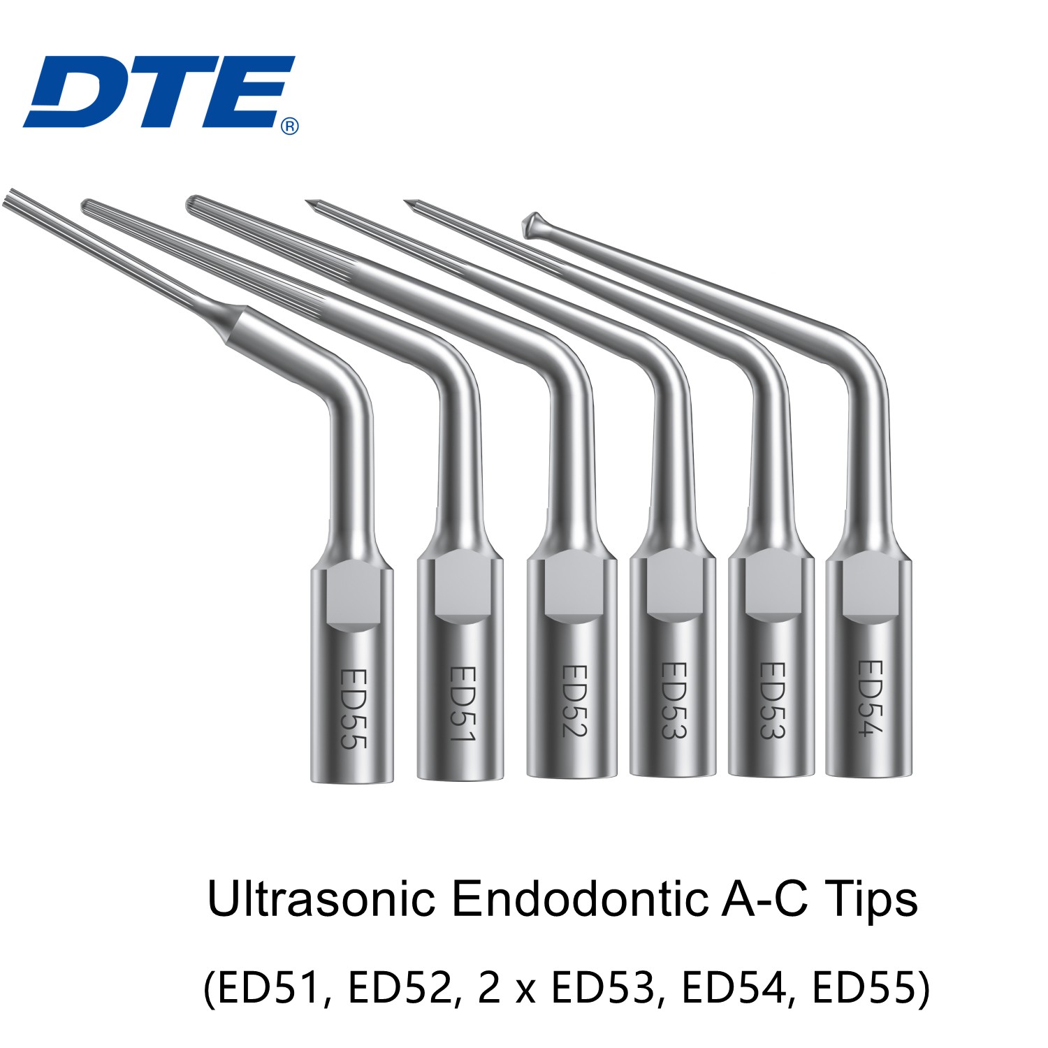 Woodpecker DTE Dr Castellucci’s Access Cavity Kit A-C Tips Kit Fit SATELEC NSK